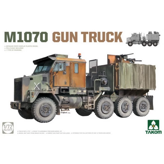 1/72 Oshkosh M1070 Gun Truck
