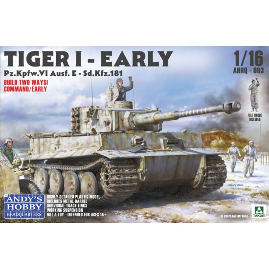 1/16 Tiger I Early Production SdKfz.267/268 Wittmann's Command Tiger