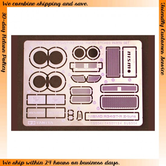 1/24 Nismo R34 Skyline GT-R Z-Tune Photo-Etched Set for Tamiya kit