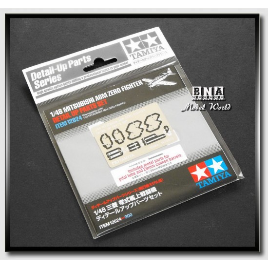 1/48 Mitsubishi A6M Zero Fighter Detail Up Parts Set