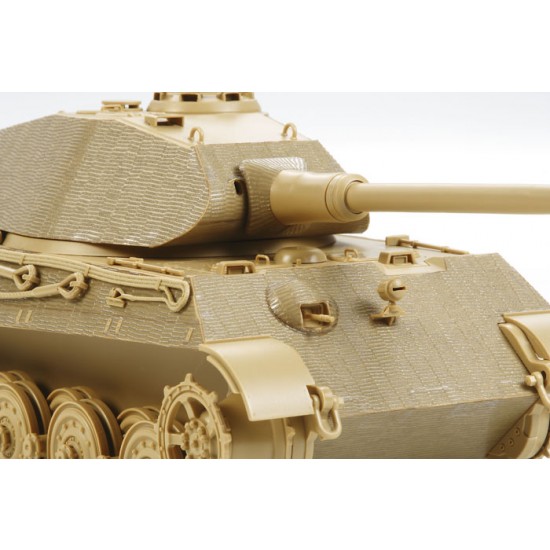 1/35 Zimmerit Coating Sheet for German King Tiger Porsche Turret for Tamiya kit #35169