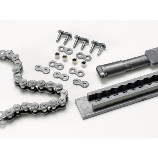 1/6 Honda CRF1000L Africa Twin Metal Chain Set for Tamiya kit #16042