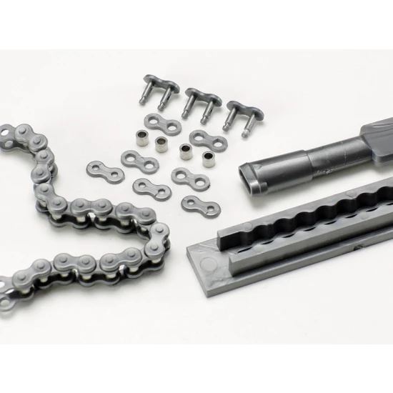 1/6 Honda CRF1000L Africa Twin Metal Chain Set for Tamiya kit #16042