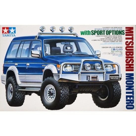 1/24 Mitsubishi Montero 4WD SUV with Sport Options