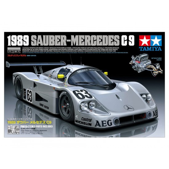 1/24 1989 Sauber-Mercedes C9 Race Car