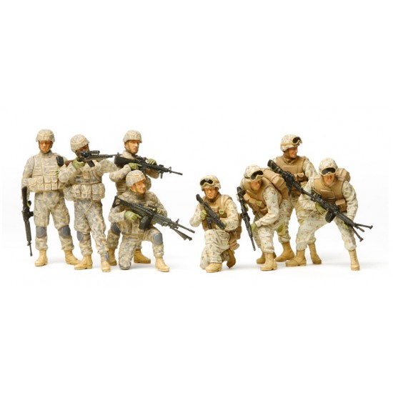 1/35 US Modern Infantry in Iraq War (8 Figures)