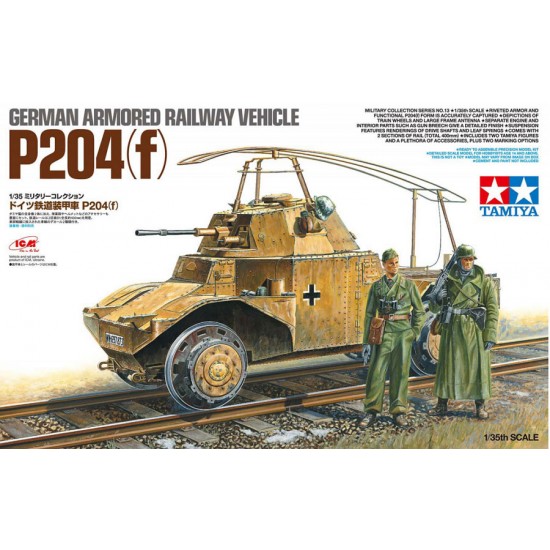1/35 German Armoured Railway Vehicle P204 (f)