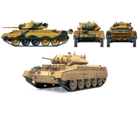 1/48 British Crusader Mk.I/II Tank