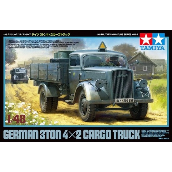 1/48 German 3ton 4x2 Cargo Truck with Driver figure