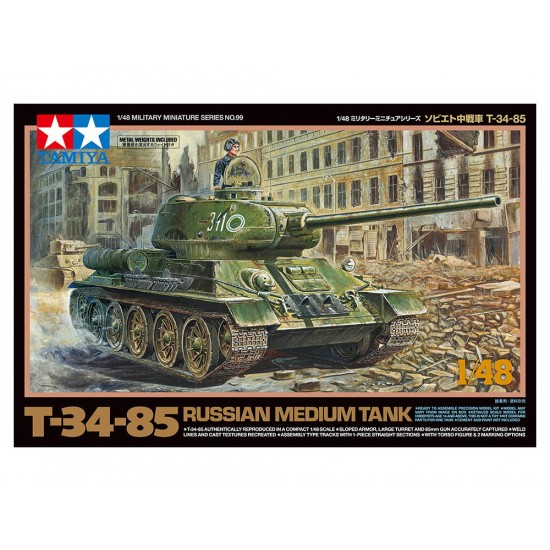1/48 Russian Medium Tank T-34-85