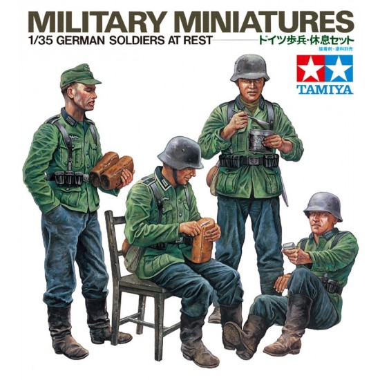 1/35 German Soldiers At Rest