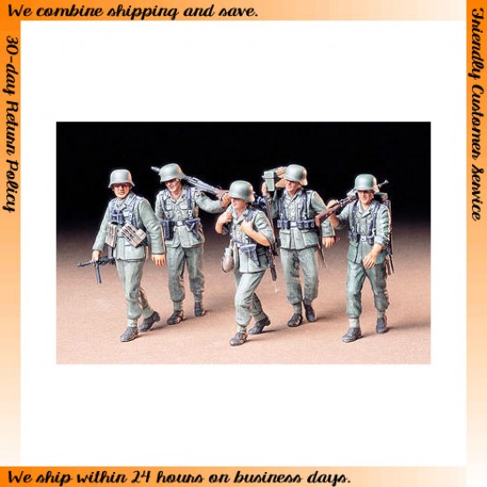 1/35 German Machine Gun Crew-''On Maneuver''