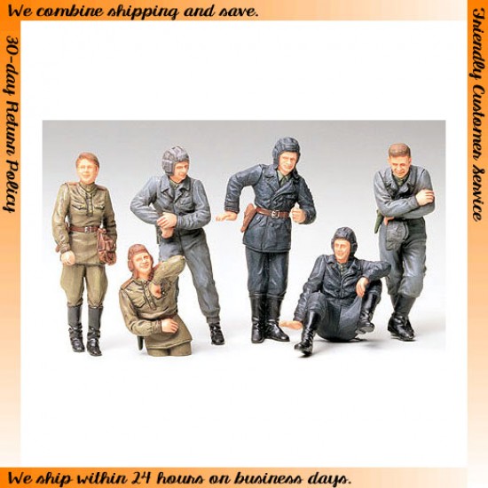 1/35 Russian Army Tank Crew At Rest Figure Set