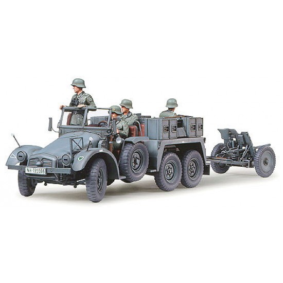 1/35 Krupp Towing Truck w/37mm Pak