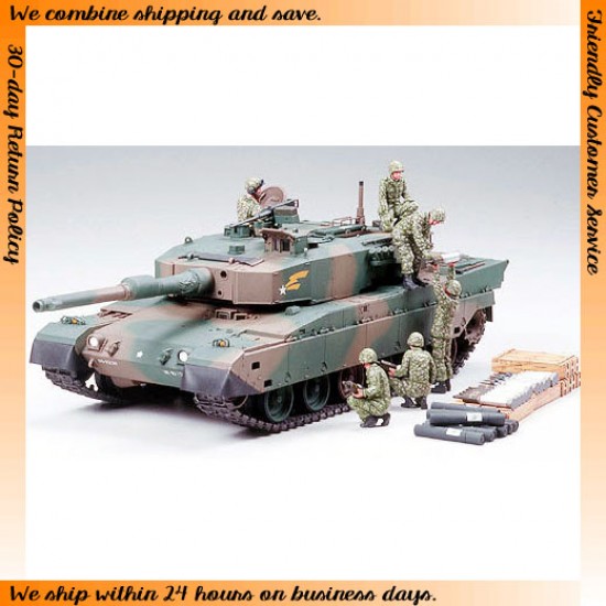1/35 JGSDF Type 90 Tank with Ammo Loading Crew