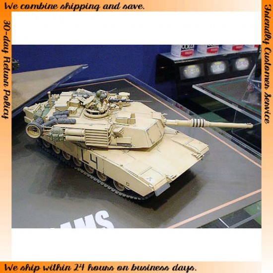 1/35 US M1A2 Abrams Main Battle Tank - 120mm Gun