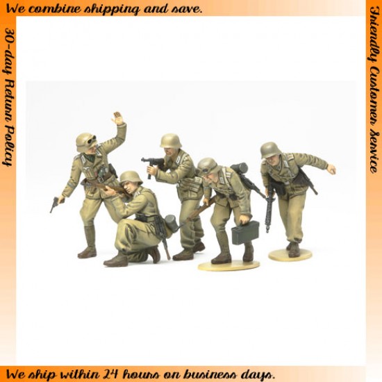 1/35 WWII German Africa Corps Infantry Set