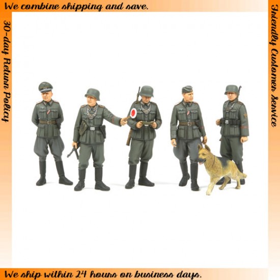 1/35 WWII German Field Military Police Set