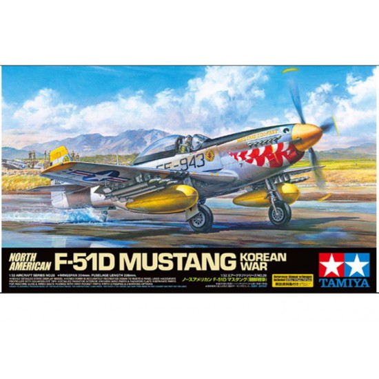 1/32 Korean War North American F-51D Mustang