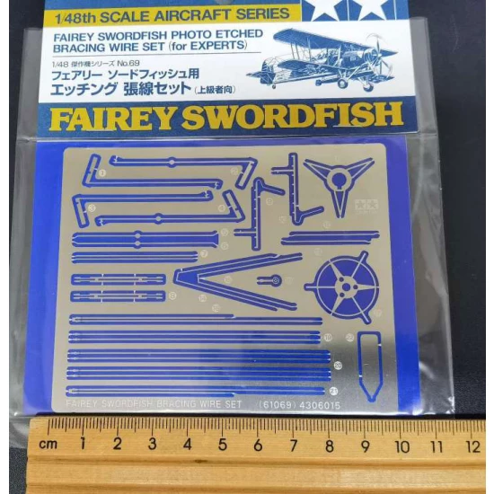 1/48 Fairey Swordfish Bracing Wire Set (1 Photo-etched sheet)