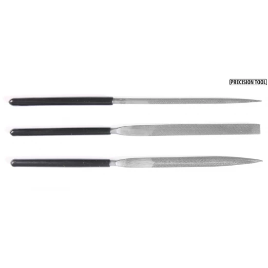 Basic Files Set - Flat, Round & Half-Round (Medium Double-Cut)