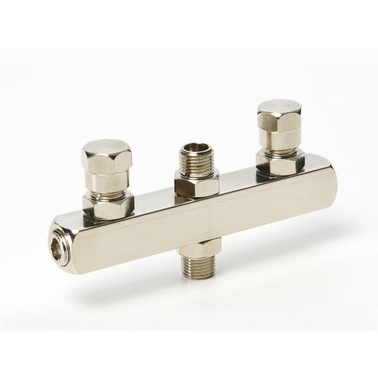 Airbrush Manifold 3 Ports (joint sizes: PF1/8 S)