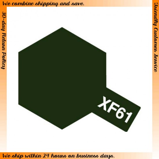 Enamel Paint XF-61 Flat Dark Green (10ml)