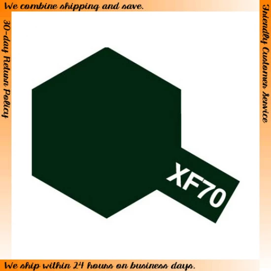 Acrylic Paint Mini XF-70 Flat Dark Green (2) 10ml