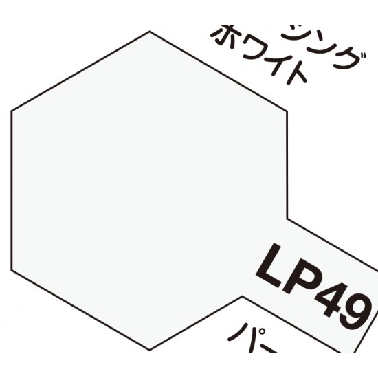 Lacquer Paint LP-49 Pearl Clear (gloss, 10ml)