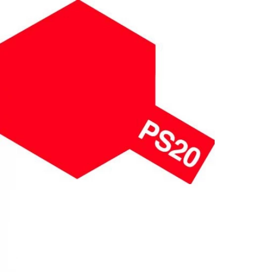 Lacquer Spray Paint PS-20 Fluorescent Red (100ml, for RC)