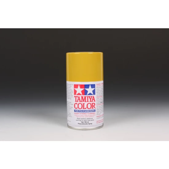 Lacquer Spray Paint PS-56 Mustard Yellow for R/C Car Modelling (100ml)