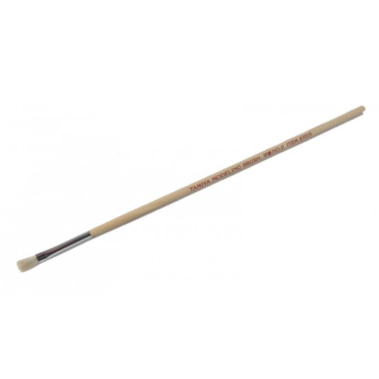 Flat Brush No.0 (Bristle Width: 5/16")