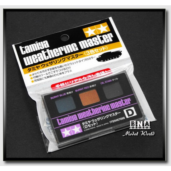 Tamiya Weathering Master Set D Màu Tạo Hiệu ứng Thời Tiết Gundam - Foto 3