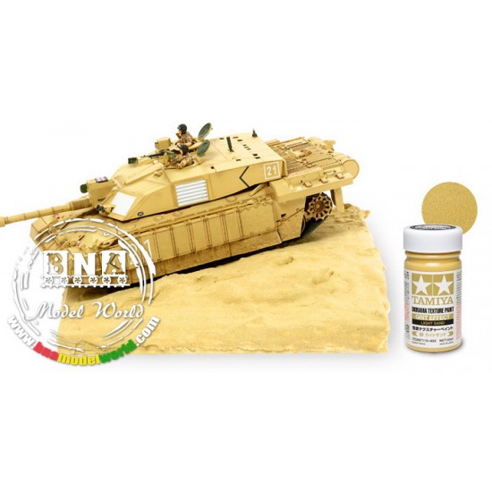 Diorama Texture Paint (Grit Effect, Light Sand) 100ml