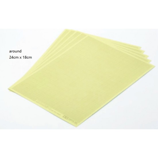 Masking Sticker Sheet - 1mm Grid Type (5pcs)