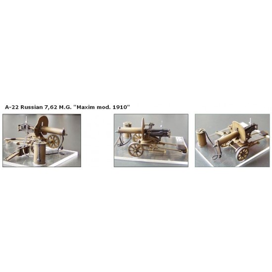 1/35 Russian 7.62 Machine Gun Maxim model 1910 A-22