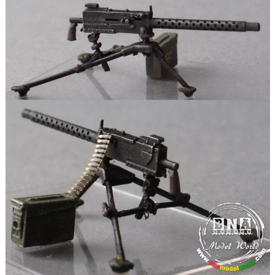1/35 7.62 (30 Cal) US MG Browning M1919A4 (Aircooled) On Tripod M122