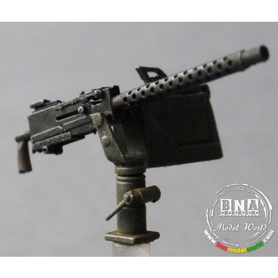 1/35 7.62 (30 Cal) US MG Browning M1919A4 (Aircooled) Mounted on Tank Late Type