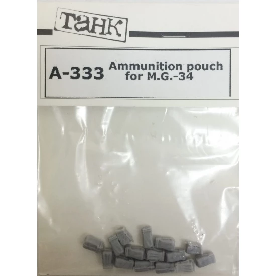 1/35 Ammunition Pouches Set for Machine Gun MG-34