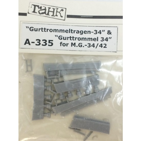 1/35 Drum Magazines for German Machine Gun MG-34/42