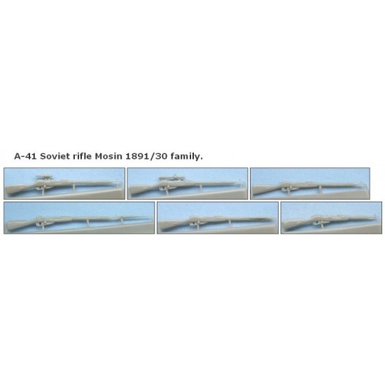1/35 Soviet rifle Mosin 1891/30 family. A-41