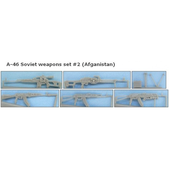1/35 Soviet weapons set #2 (Afghanistan). A-46