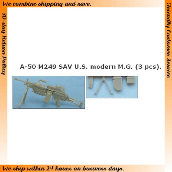 1/35 M249 SAV US. modern M.G. A-50