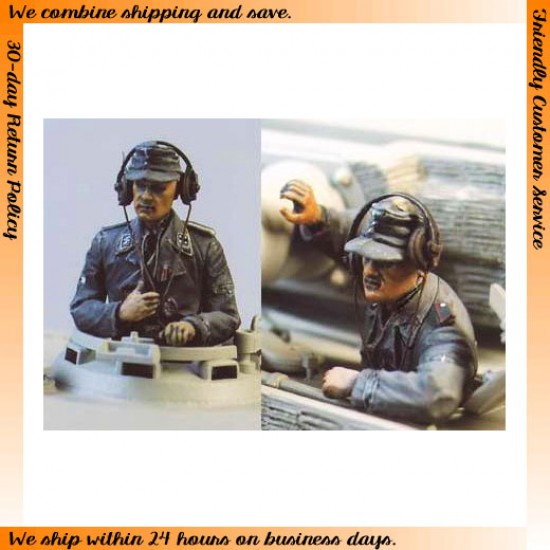 1/35 German Tank Crew, Commander and Driver 1943-1945 (2 Figures)