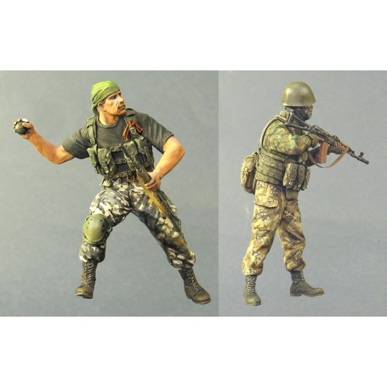 1/35 Volunteers Division of Novorussia In Action Set #2 (2 figures) 