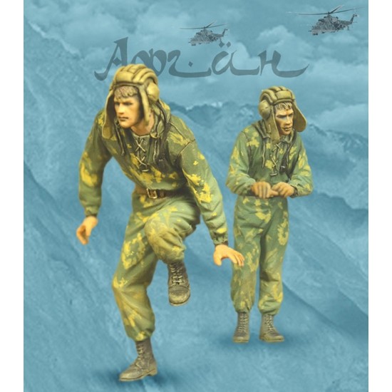 1/35 Soviet Crew of The BMP, Afghanistan 1979-89 (2 Figures)