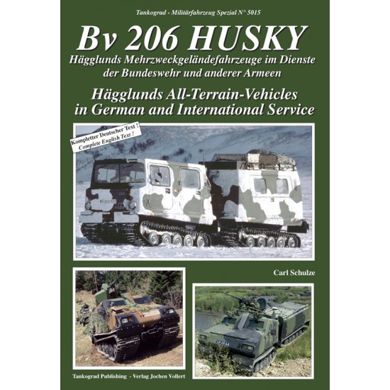 German Military Vehicles Special Vol.15 BV 206 Husky All-Terrain (English, 64+4pages)