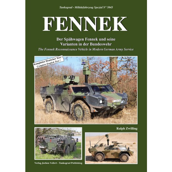 German Military Vehicles Special Vol.43 Modern FENNEK Reconnaissance