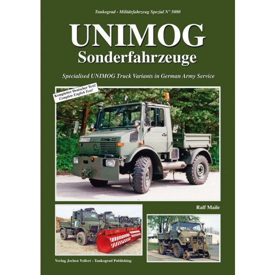 German Military Vehicles Special Vol.80 UNIMOG Specialised Trucks (English, 64 pages)