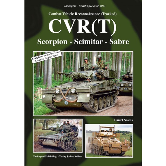 British Vehicles Special Vol. 33 CVR(T) Scorpion - Scimitar - Sabre (64 pages, English)